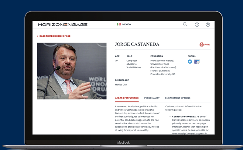 Jorge Castaneda's profile on Engage Interactive